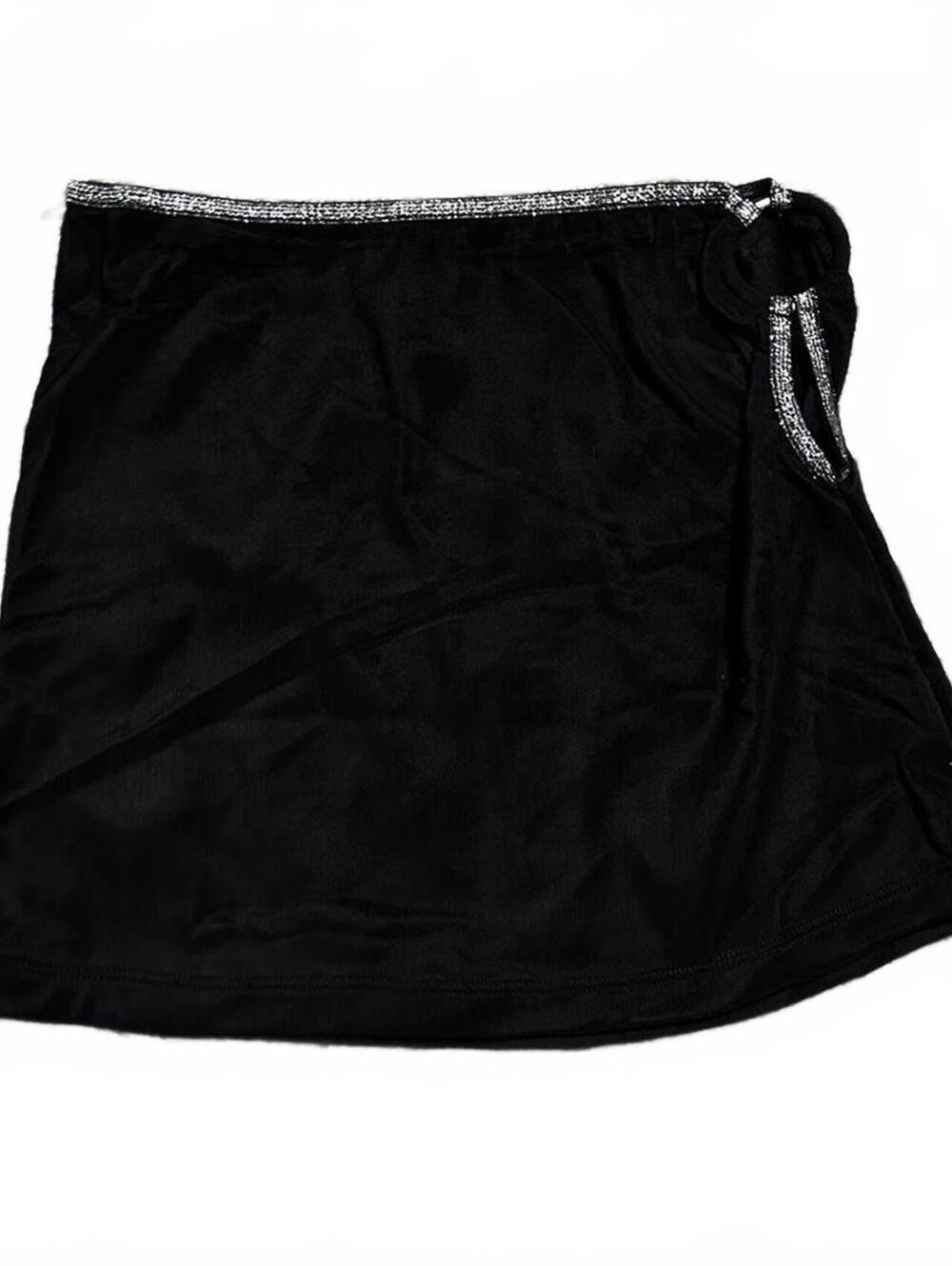 Y2K Debut By Charlotte Russe Micro Mini Black Skirt Size S
